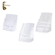 [kokiya] Acrylic Display Stand,Business Card Holder Clear Flyer Brochure Holder