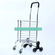 KT WARE  8 wheel aluminium shopping cart / market trolley /troli pasar /climbing trolley