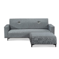 Celia 3 Seater Sofa with Stool - Free Delivery &amp; Assemble | Storage Bed | Divan Bed | Drawer Bed | Mattress