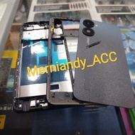 Cessing Frame lcd Vivo Y03 hausing fullset Backdor + Bazzel + Frame middle bone