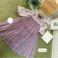 Girls' Party Dress Eid al-Fitr Gsmis Children's Games Tanggung Famis Kidz Latest Modern Hamis Latest