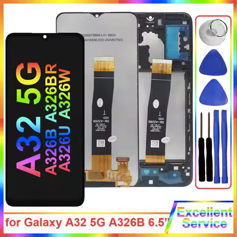 6.5'' A32 5G Screen for Samsung A326 SM-A326B A326U LCD Display Touch screen replacement for Samsung
