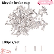 WUPEI47AD 100pcs Brake Derailleur Shifter Aluminum Alloy Bike Crimps Tool Cycling Accessories Inner 