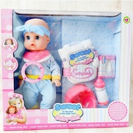 Sweet Baby Doll | Mainan Boneka Baby Doll Pipis Ngompol No.HX360-9