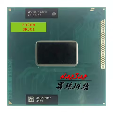 Intel Pentium 2020M 2020M SR0U1 SR0VN SR184 2.4 GHz Used Dual-Core Dual-Thread CPU 2M 35W Socket G2
