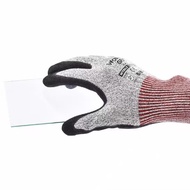 WG-777CF Anti-Cut Matte Gloves Anti-Cut Nitrile Level 5 Cut Resistant Level 5 Anti-Cut, Car Repair