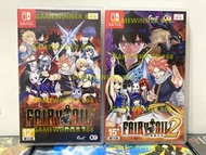 《今日快閃價》（中古二手）Switch NS遊戲 魔導少年1+2 合集 / 妖精的尾巴 1+2 合集 / 魔導少年 1+2 合集 / FAIRY TAIL 1+2 港版中文日文版 合集 套裝 稀有品