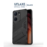 UFLAXE เคสแข็งกันกระแทกสำหรับ iQOO Neo 9 / iQOO Neo 9 Pro เคสโทรศัพท์ป้องกันเต็มรูปแบบ เคสกันกระแทก Punk Case ที่ทนทานพร้อมขาตั้ง