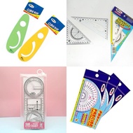 Degree Ruler, Eke Ruler, Parapol Ruler, Geometric Ruler, 360 Degree Rotating Multi-Purpose Ruler