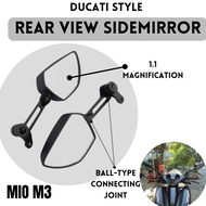 Motorcycle Side Mirror for MIO M3| Ducati Style Rear Side Mirror
