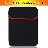 For ASUS Zenbook S 16 Cover Case 16 inch  Laptop Computer s16 Bag Notebook PC Handle Cases Protect B