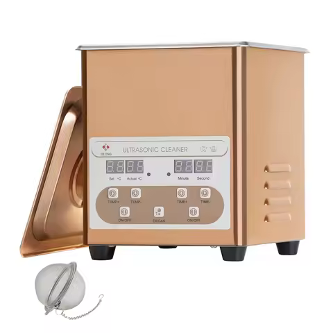 2L Ultrasonic Cleaner, 40kHz Ultrasonic Bath, Cleaning Machine For Jewellery, Glasses, Phone parts, 