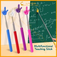 LAKOE Finger Retractable Teaching Pointer Preschool Reading Guide Stick Learning Tools For Class Whi