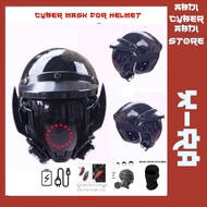 Retro Bogo helmet, custom LED goggle mask cyberpunk mask/ helmet mask/ mask/