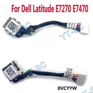 Dell Latitude E7270 E7470 Laptop charging power Jack