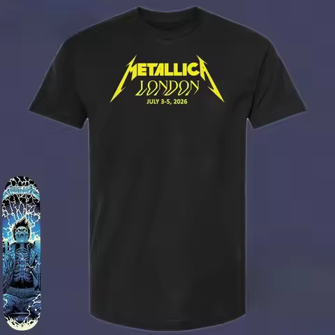 Metallica M72 London July 3-5 2026 England T-Shirt