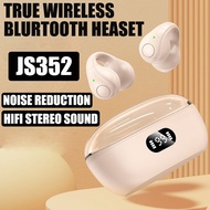 NEW JS352 TWS Wireless Earphone Bluetooth with Microphones HiFi Stereo Clip ear Prevent dropping Noi