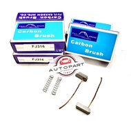 Carbon Brush Alternator Zebra 1.0 Starter Areng/ Zebra 1300 Cc/ Carry Extra/ Futura FJ316/ FJ-316/ -