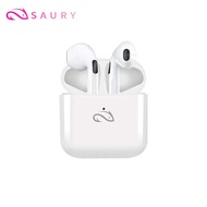 Saury Pro4 (เคสฟรี) หูฟังบลูทูธไร้สาย TWS Pro4 พร้อมไมโครโฟนในตัว สำหรับ  และ Android อินพอดส์สำหรับ