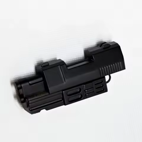 Gun Type Metal Magnetic Push Slider Mechanical Pushing Plate Coin Mini Fidget Relieve Anti Stress Re