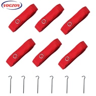 【VOGZONE】Beach Volleyball Boundary Lines with Stakes Outdoor Court Line Marking Kit 8x16m