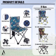 Portable Camping Chair Foldable Chair Outdoor Chair Kerusi Lipat Hiking Outdoor Stools Camping Seat Portable Picnic