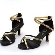 ETXXIHAHA Women Fashion Latin Dance Shoes Girls‘ Ballroom Tango Salsa Dancing Shoe for Ladies Soft Bottom High Heeled Sandals 5/7cm