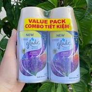 พร้อมส่ง4กลิ่น *แพคคู่สุดคุ้ม*Glade สเปรย์ปรับอากาศ ออโตเมติก(รีฟิลแพคคู่)glade valuepack มีเรทส่ง