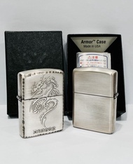 ZIPPO DRAGON SILVER ZA-3-55A JAPAN - GHOSTORE7