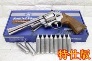 UMAREX Smith &amp; Wesson M29 6.5吋 左輪 CO2槍 特仕版 銀 優惠組B ( 左輪槍BB槍轉輪