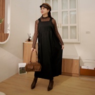 OB Cloud Custom Style-Plain Elastic Sling Wide Dress < DA10242 >