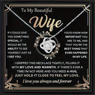 Bohemian Love Knot Necklace for Wife - Perfect Gift for Wife Any Holiday Gift Anniversary Gift with