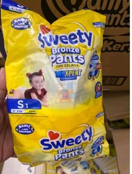 Sweety Bronze Pants kuning renceng isi 6 sachet ukuran S M L XL XXL