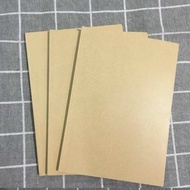 in stock MUJI this recycled smooth paper carry-on kraft paper notebook notes blank booklet