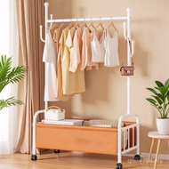 Zhan Indoor New Style Hanger Hold 2025 Shelf Bedroom Hanger Household Floor Non-Space Coat Rack Room