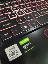 Laptop Leptop Gaming Desain Programer Acer Nitro 5 Core i5 Gen 10 Ram