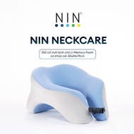 NIN NeckCare Neck Pillow 28x26cm Ergonomic Memory Foam Sleeps Smoothly in Any Position
