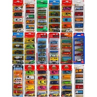 Car Set Police Special Police Ambulance Fuxing No. Sanitation Bus Bus Children's Simulation Model To