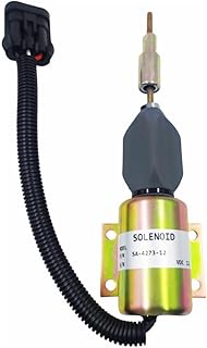 12V Fuel Shut Down Solenoid F3HZ-9A594-A Fit Ford 7.8 Diesel Engine SA-4273-12V for Heavy Duty Truck