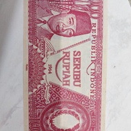 uang kertas 1000 rupiah tahun 1964