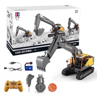 READY STOCK🇲🇾 - Double E Volvo Excavator 3 in 1 Official Authorized By Volvo E568 - 003 1:16 Remote 
