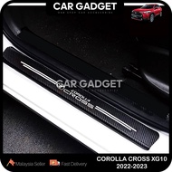 Toyota Corolla Cross XG10 (2020-2024) Door Step Sticker Protector Fit Car Gadget Car Accessories