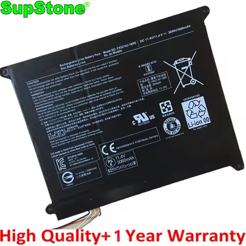 SupStone PA5214U-1BRS PA5214U Laptop Battery For Toshiba Portege Z20T-B Z20T-C WT20-B-106 Z20T-C-11N