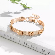 Gelang Wanita Titanium Terbaru 2022 / Gelang Wanita Korea / Gelang Wanita Emas / Gelang Wanita Rose 