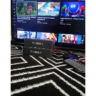 Led Tv Sharp 32 Inch + Tv Box Android Free Bracket Hdmi