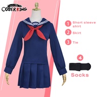 [LXYH- COSER KING] My HERO Academia Boku NO HERO Himiko Toga JK ชุดนักเรียน เครื่องแต่งกายคอสเพลย์ การ์ตูนอะนิเมะ Cosplay Costume