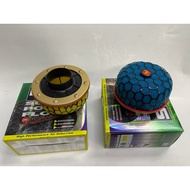 40646 - HKS filter Base Plate 150mm SMALL  ~Hole  OD 63mm/2.5''  ~  Black casing 1 layers Sponge 406