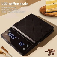Digital With Timer LED Screen 3kg/0.1g Multifunction Household Coffee Scale Kitchen Tools y6vo5p5fzt