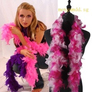 MEN Feather Boas Scarf Party Neckwear Women Masquerades Party Scarf Roleplay Costume