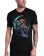 Cool Graphic T-Shirts for Men S - 4XL Premium Quality Unique Art Tees UFO Space